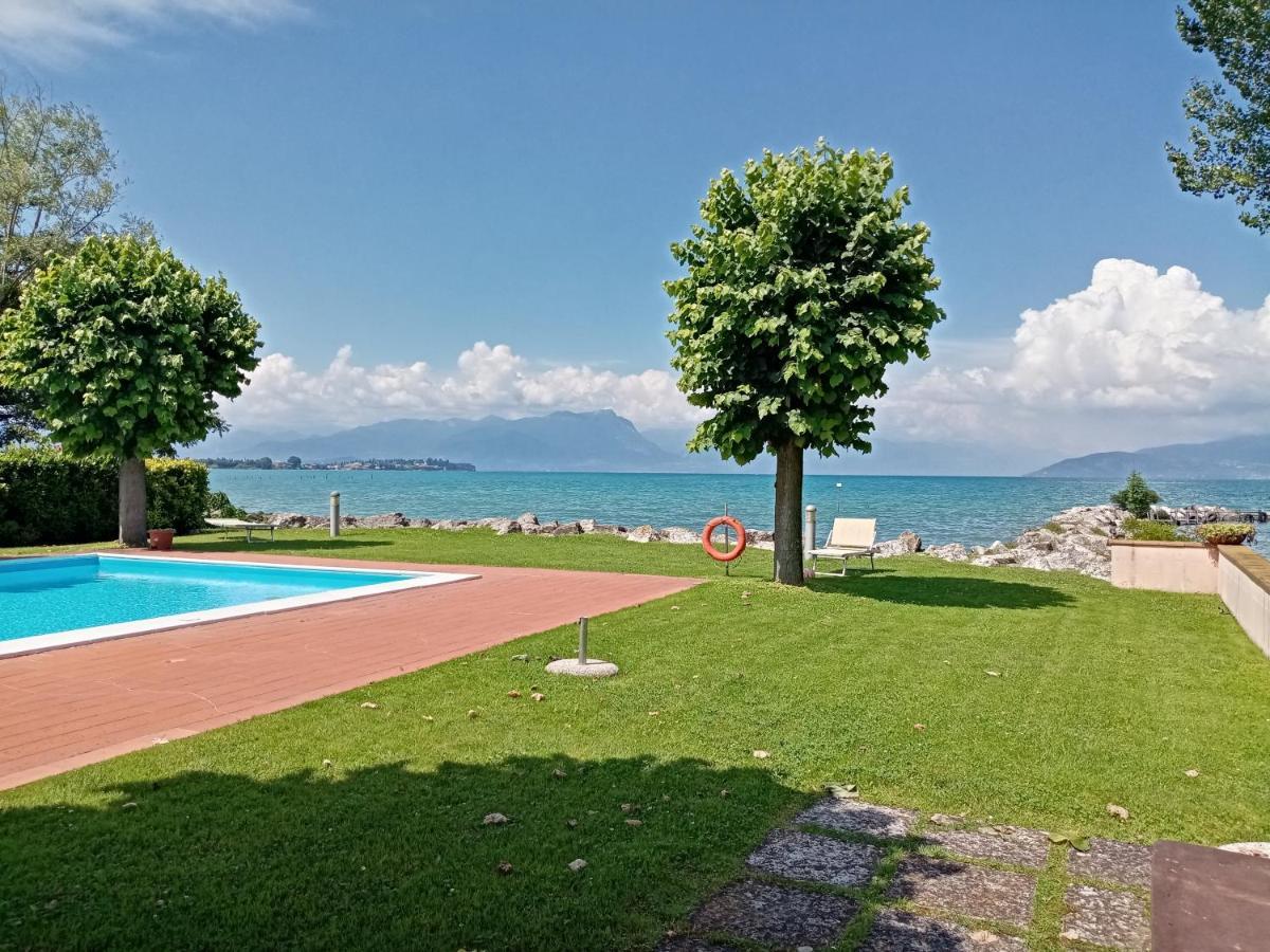 Casa Lugana 9 - Monolocale Con Piscina Fronte Lago 시르미오네 외부 사진